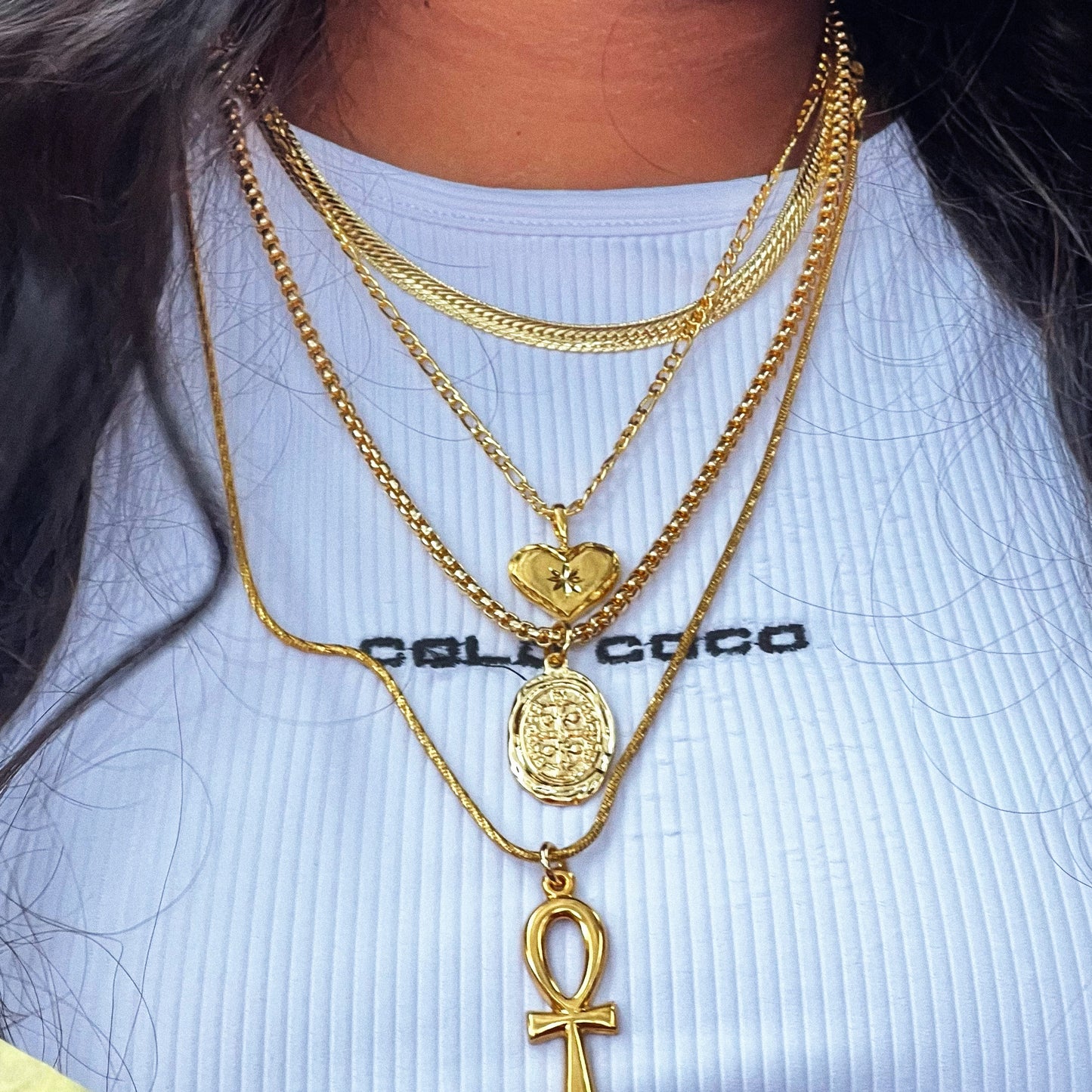 Solid Heart Necklace