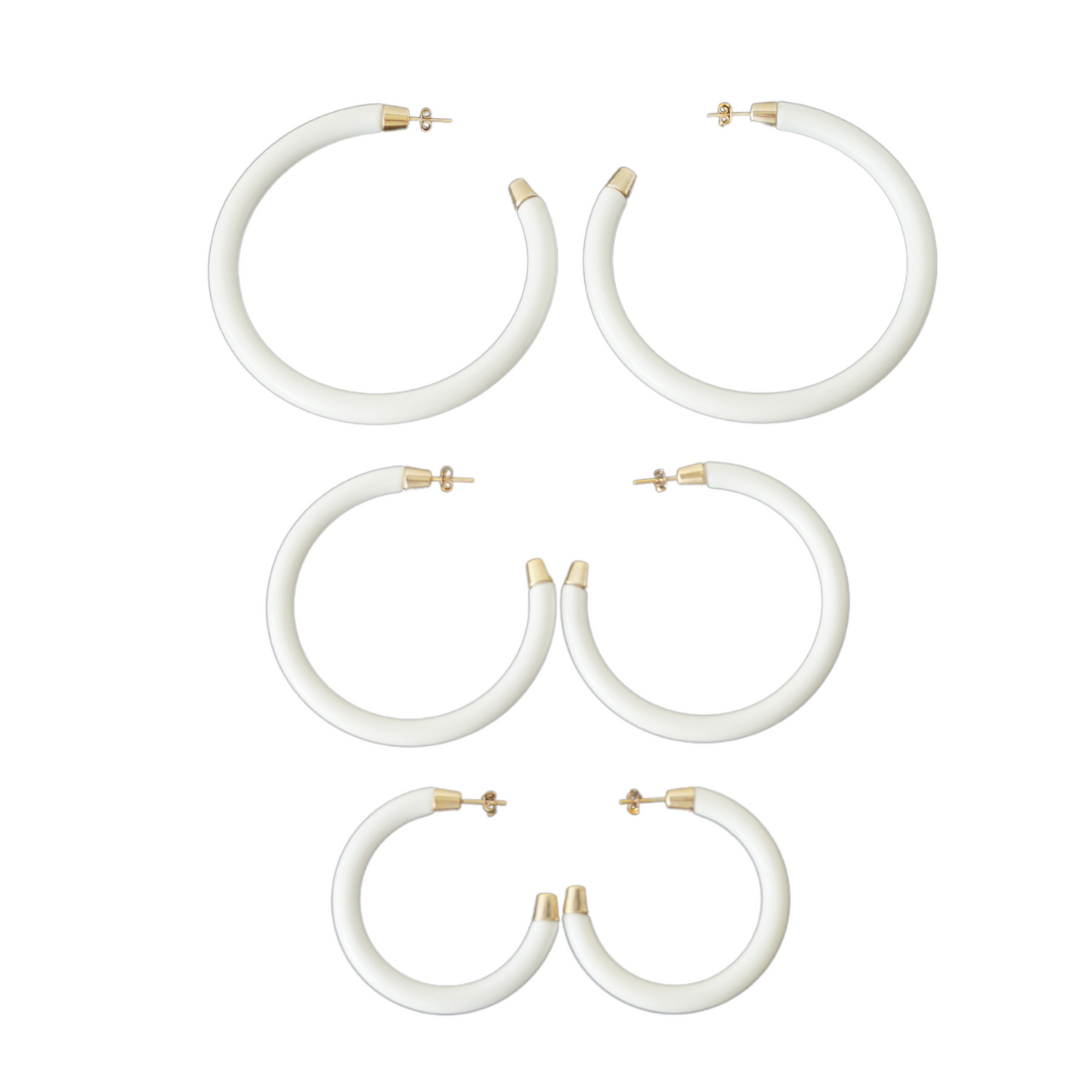 Sora Acrylic Hoops