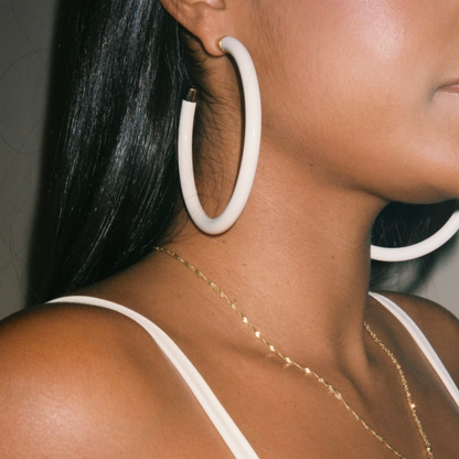 Sora Acrylic Hoops