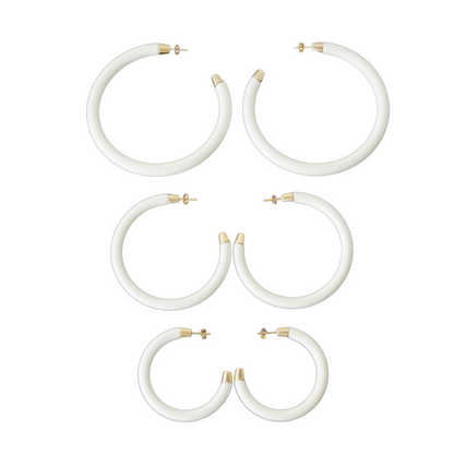 Sora Acrylic Hoops