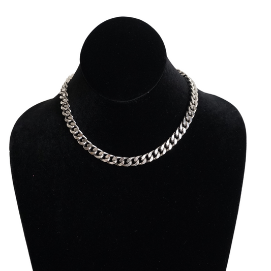 Silver Curb Chain II