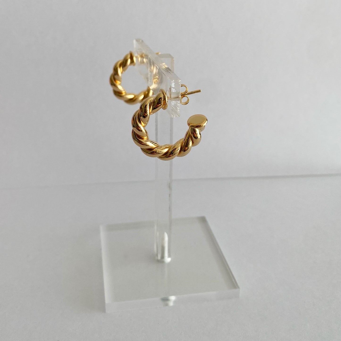 Twisted Hoops [gold]