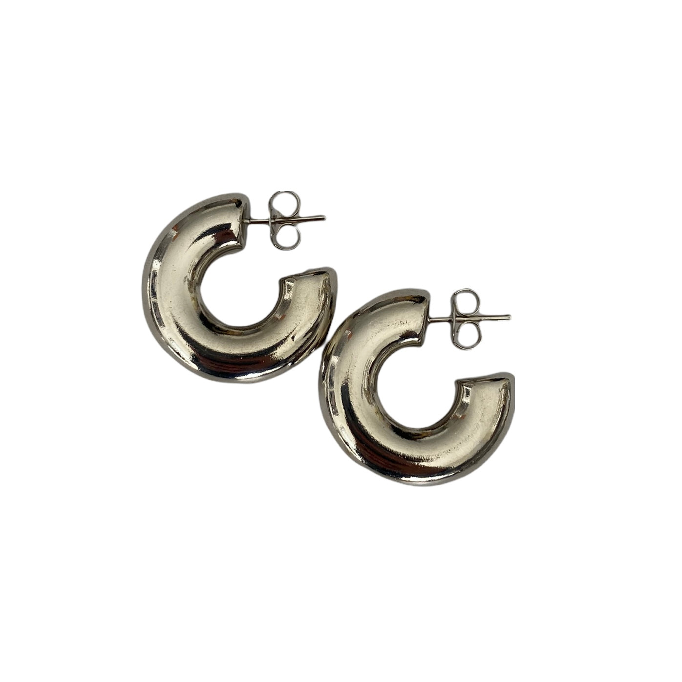 Bubble Hoops [silver]