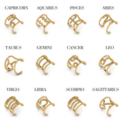 COLD ZODIAC LIP RING