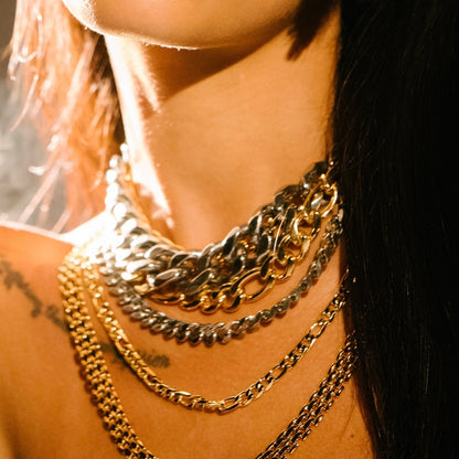 Gold Figaro Chain